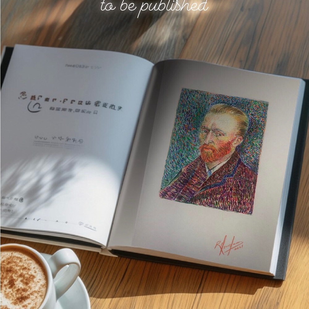 Van Gogh portrait - Picture 3 of 8
